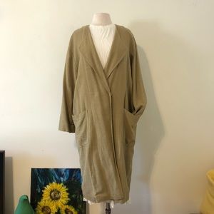 ZARA Duster Jacket - Linen Blend